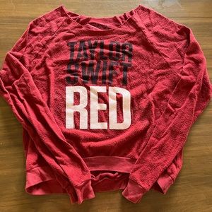 Taylor Swift Red RED Album Longsleeve
